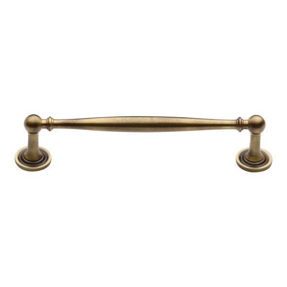 C2533 152-AT • 152 x 177 x 38mm • Antique Brass • Heritage Brass Elegant Cabinet Pull Handle